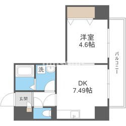 アートレジデンス上町の物件間取画像